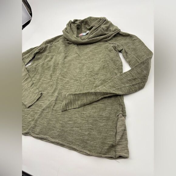 Free people | cocoon Green Cowl Neck Sweater | medium - Picture 4 of 7